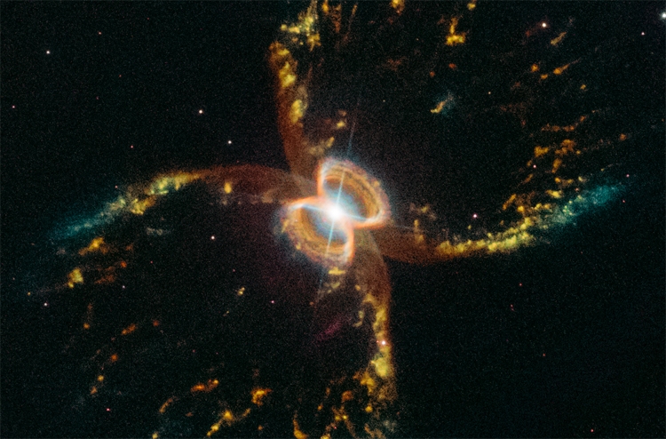 Фото дня: Южная крабовидная туманность к 29-летию телескопа «Хаббл»"