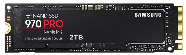 Samsung выпустит накопитель 970 Pro NVMe SSD вместимостью 2 Тбайт"