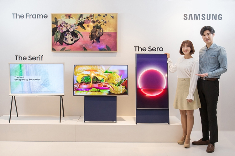 Samsung Sero: ТВ-панель для просмотра «вертикального» контента"