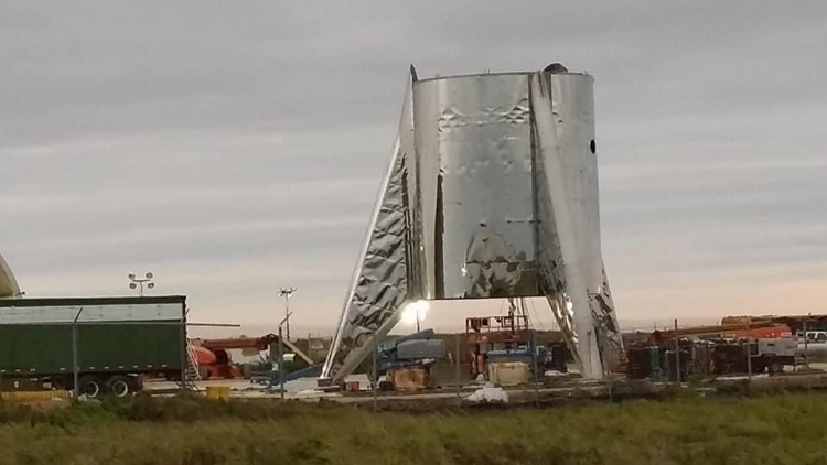  Starhopper после урагана (Maria Pointer/bocachicaMaria) 