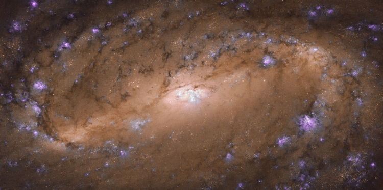 Фото дня: взгляд «Хаббла» на великолепную спиральную галактику"
