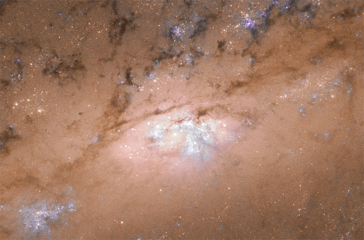 Фото дня: взгляд «Хаббла» на великолепную спиральную галактику"