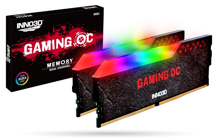 Inno3D Gaming OC: модули памяти DDR4 с эффектной подсветкой"