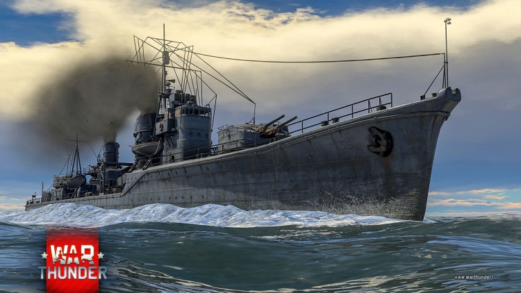 В War Thunder идёт японский флот вместе с новым классом кораблей"