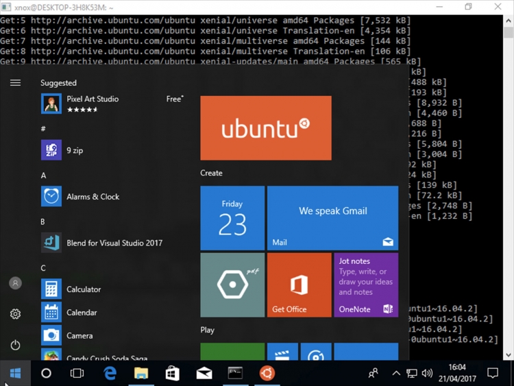 Windows 10 получит встроенное ядро ​​Linux от Microsoft"