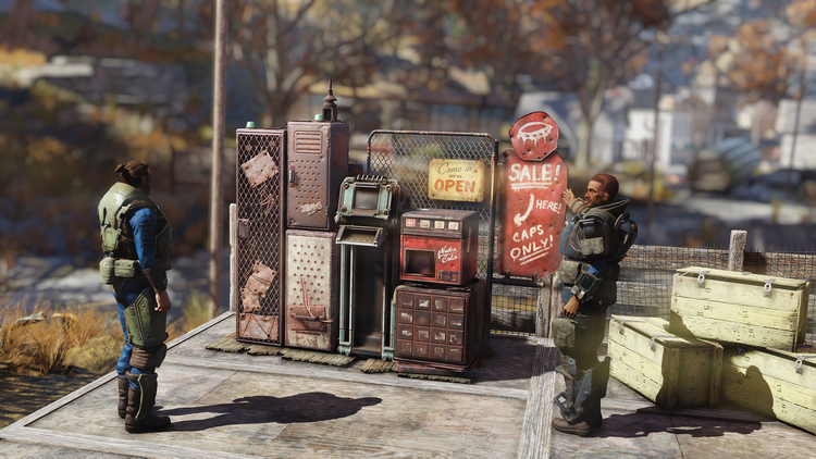 Bethesda обложила налогом пользовательские торговые автоматы в Fallout 76. Некоторые игроки возмущены"