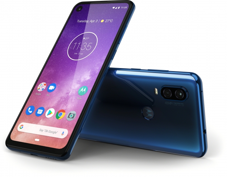 Смартфон Motorola One Vision: экран 6,3", 25-Мп фронтальная и 48-Мп основная камеры"