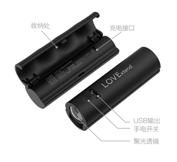 Новинка Xiaomi совмещает резервный аккумулятор, фонарик и ручку для пакетов"