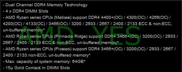 Процессоры Ryzen 3000 смогут работать с памятью DDR4-3200 без разгона"