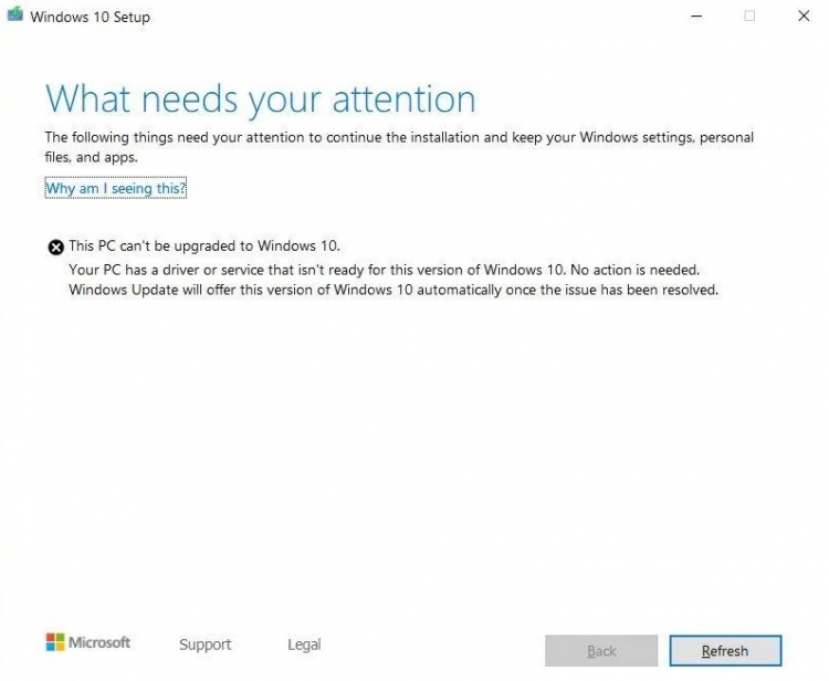Обновление Windows 10 May 2019 Update заблокировано для некоторых ПК"