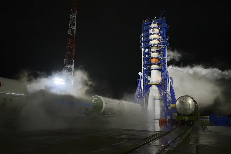 Осуществлён запуск ракеты «Союз-2.1б» со спутником «Глонасс-М»"