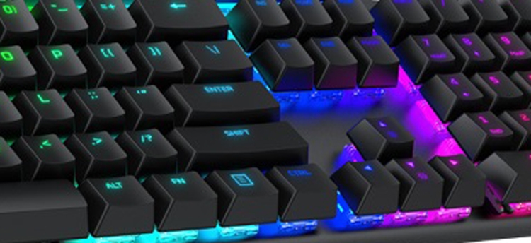 HyperX Alloy Origins: игровая клавиатура с многоцветной подсветкой"