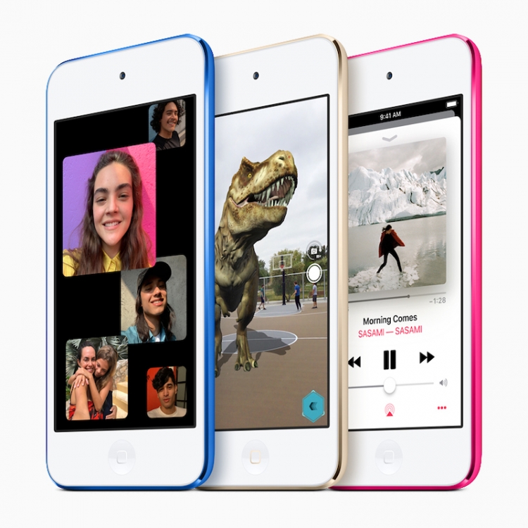 Представлен новый плеер Apple iPod Touch с чипом A10 Fusion и объёмом памяти до 256 Гбайт