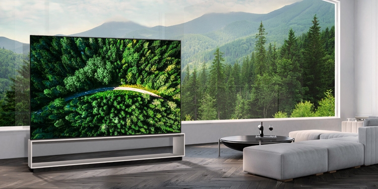 LG начала продажи первого в мире телевизора 8K OLED"