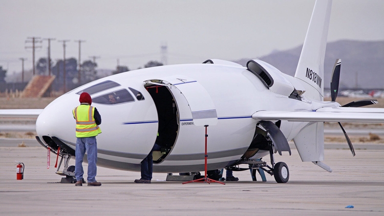 Таинственный самолёт-пуля Celera 500L готовится к первому полёту"