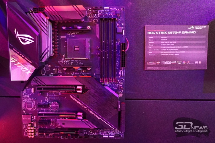 Материнские платы ASUS на базе AMD X570 будут заметно дороже своих предшественниц"