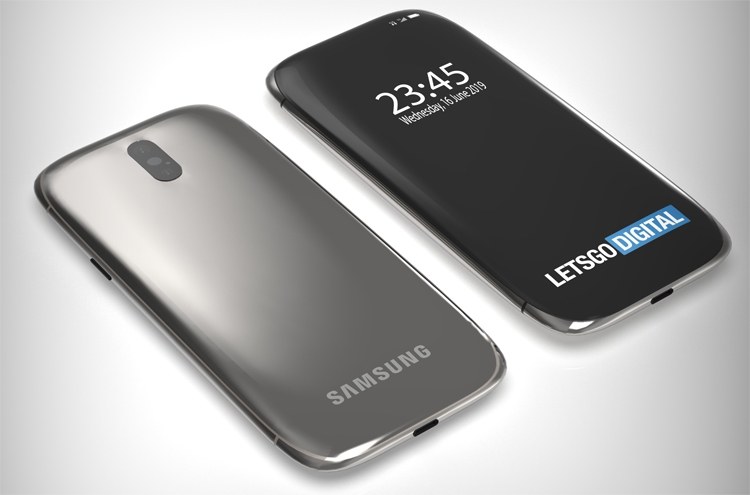 В Samsung предложен привлекательный дизайн смартфона с экраном «от края до края»"