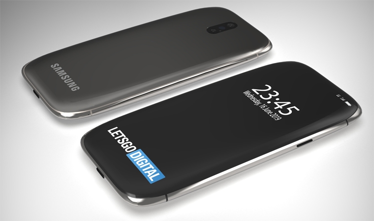 В Samsung предложен привлекательный дизайн смартфона с экраном «от края до края»"