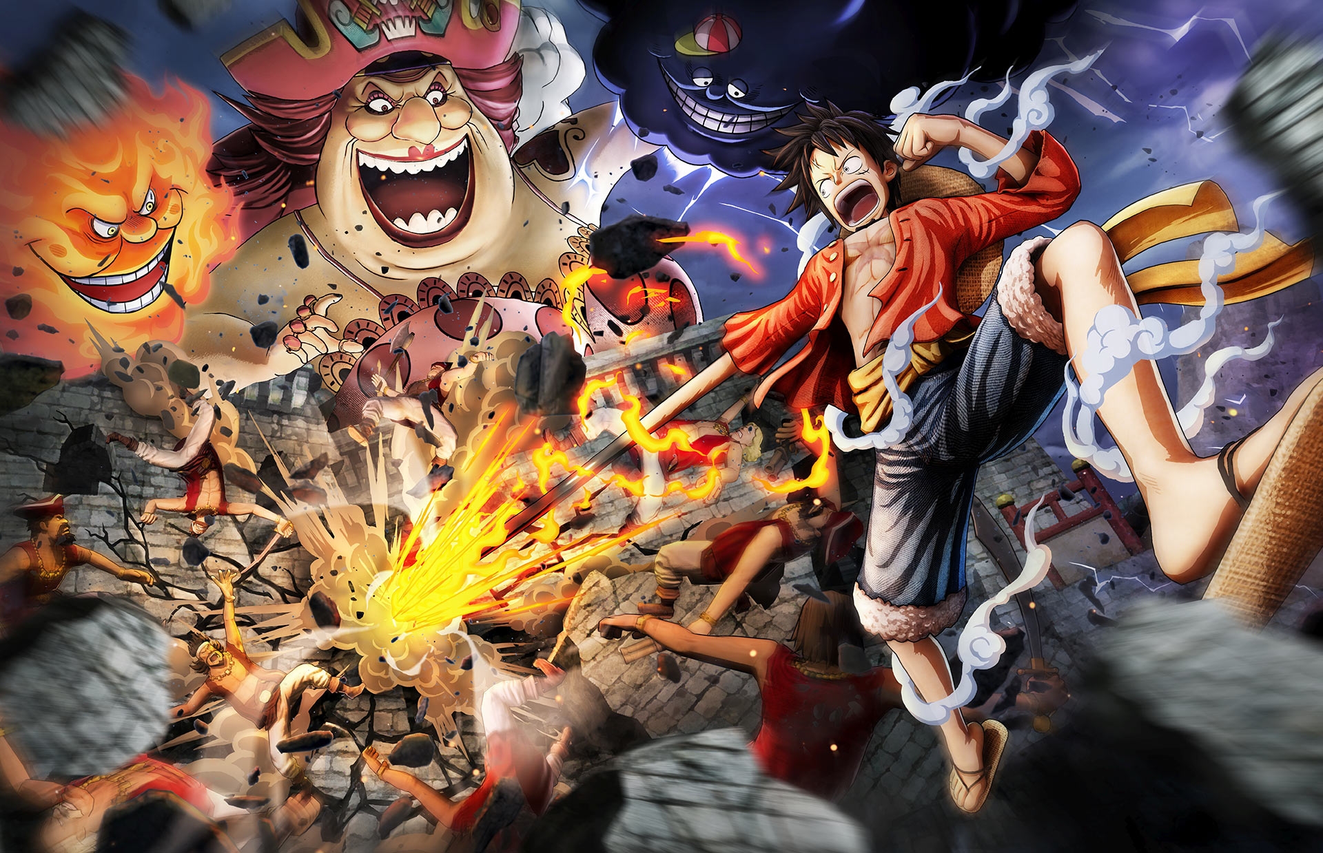 One piece Pirate Warriors 3 ps4 Cover
