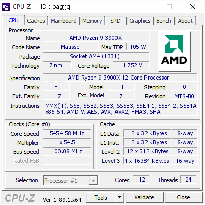  Источник изображения: база результатов валидации CPU-Z 