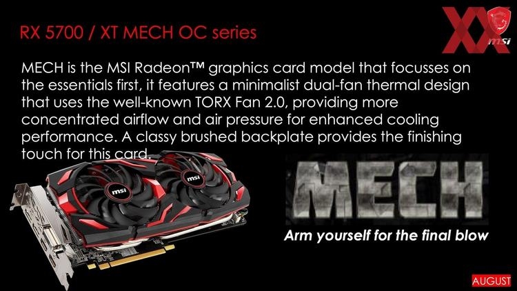 MSI готовит линейку видеокарт Radeon RX 700-й серии