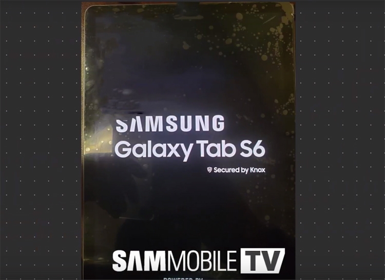 Samsung Galaxy Tab S6 может стать первым планшетом с экранным сканером отпечатков пальцев"