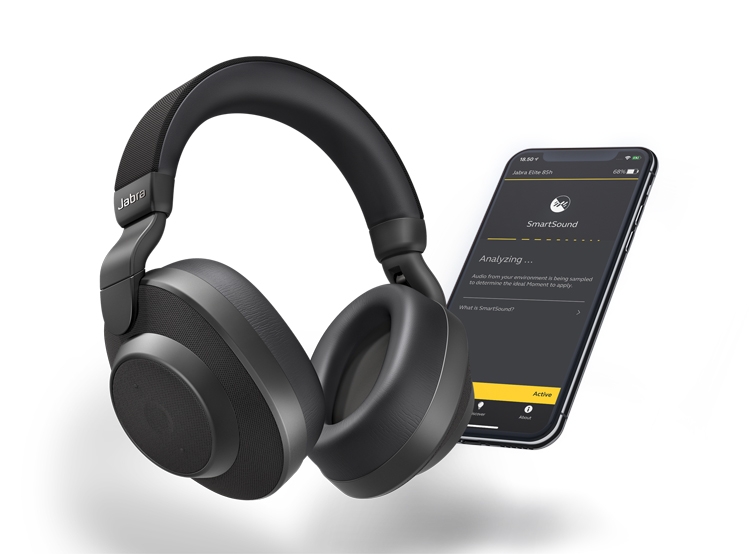 Умные беспроводные наушники с шумоподавлением Jabra Elite 85h поступили в продажу в России"