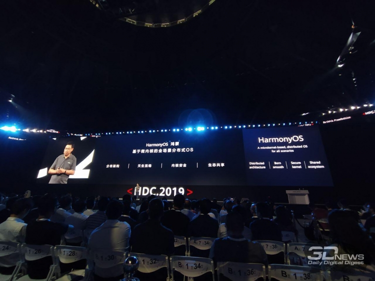 Huawei представила свою новую распределённую операционную систему HarmonyOS"