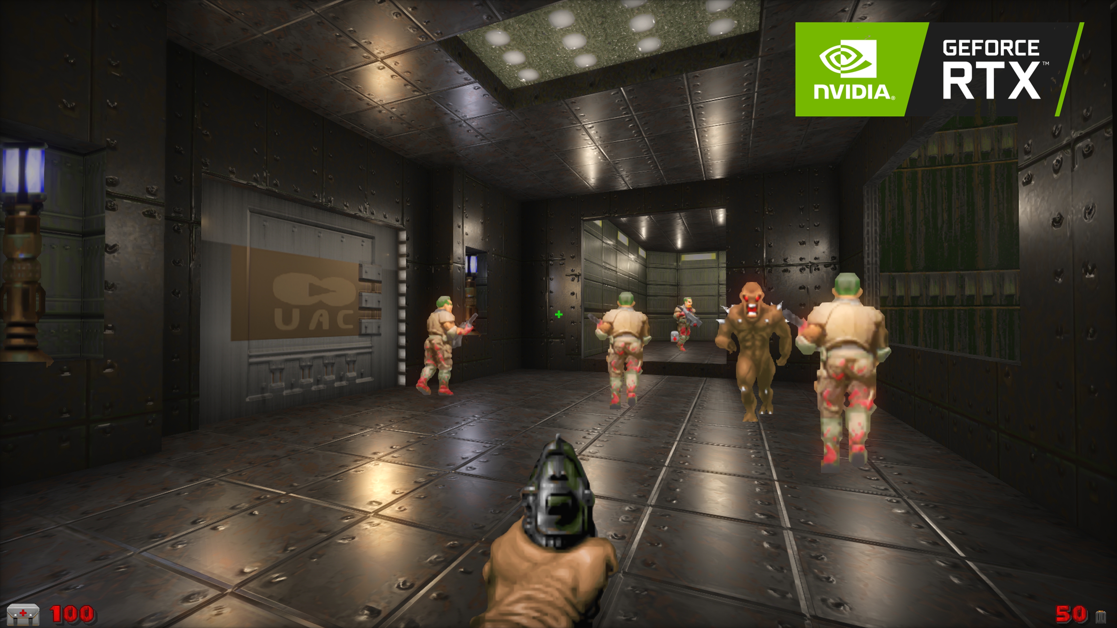Для оригинальной Doom вышла модификация с трассировкой лучей