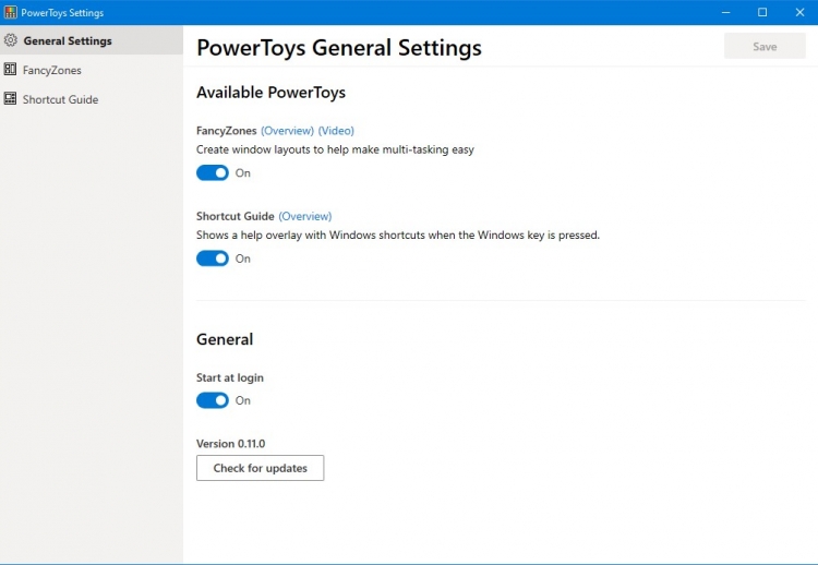 Вышла первая публичная версия PowerToys для Windows 10"