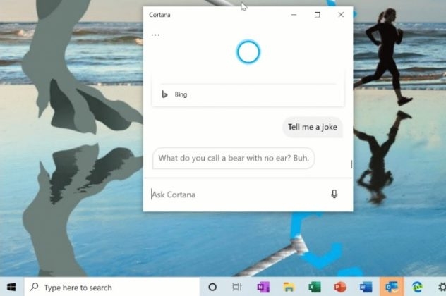 В тестовой сборке Windows 10 голосовой помощник Cortana сделали отдельным приложением"