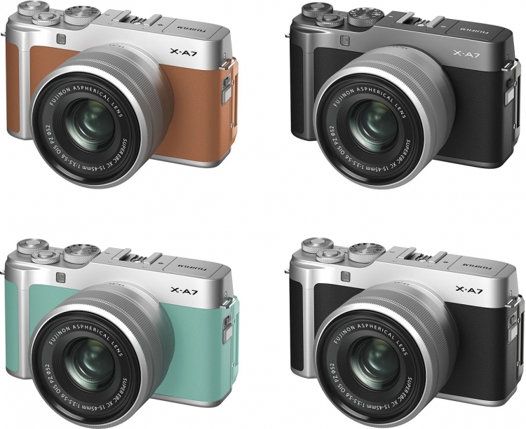 Fujifilm представила беззеркалку X-A7: улучшенный автофокус, видео 4K