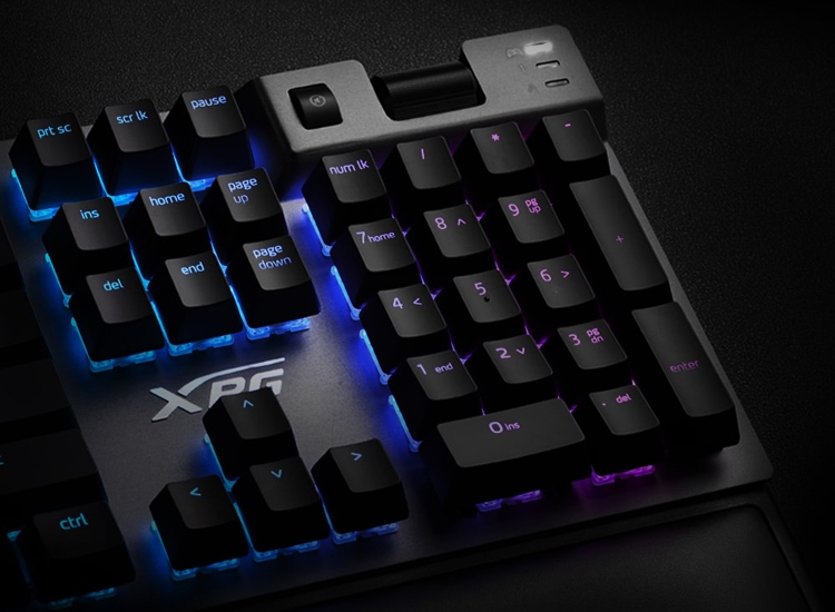 XPG Summoner: клавиатура с RGB-подсветкой и переключателями Cherry MX"