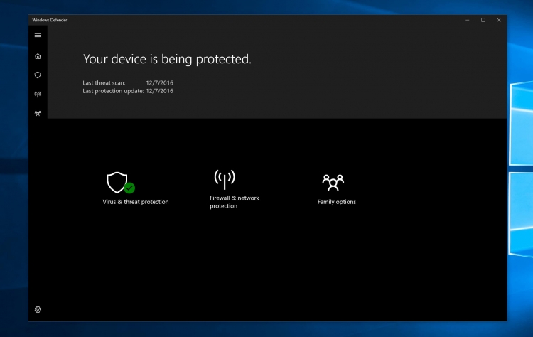 В Windows 10 «сломали» штатный антивирус. Хотя и не полностью