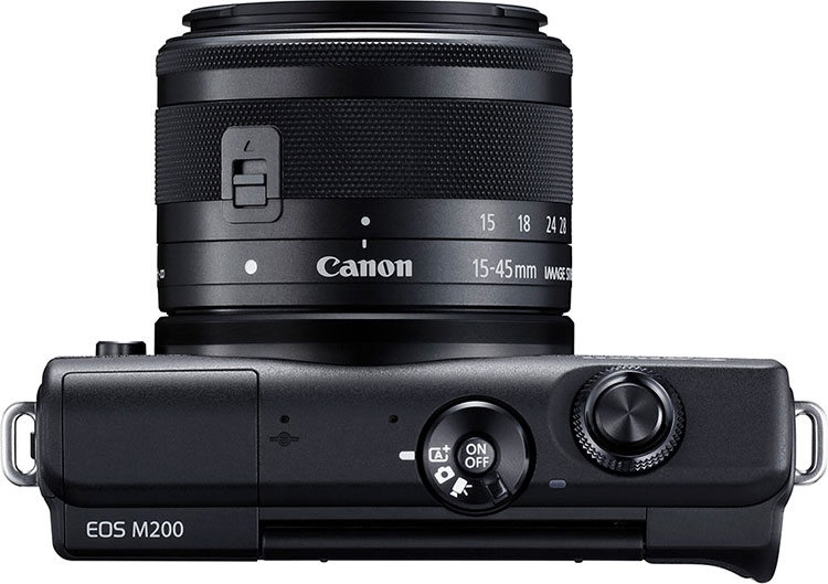 Системная камера Canon EOS M200 начального уровня предлагает видео 4K"