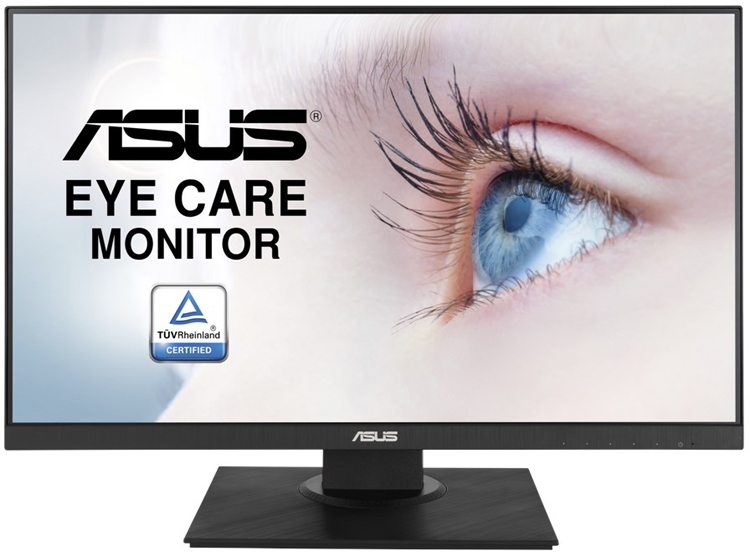 Монитор ASUS VA24DQLB Eye Care можно использовать в портретной ориентации