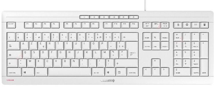 Новая клавиатура Cherry Stream снабжена набором дополнительных кнопок"
