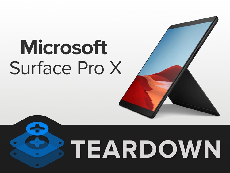 Вскрытие Microsoft Surface Pro X: планшет удивил ремонтопригодностью"