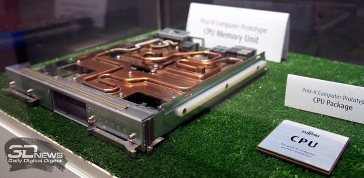  Прототип вычислительного модуля Fujitsu на базе A64FX 