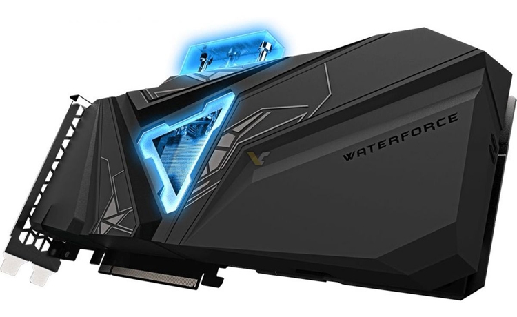 GIGABYTE выпустила видеокарту GeForce RTX 2080 Super Gaming OC Waterforce WB 8G