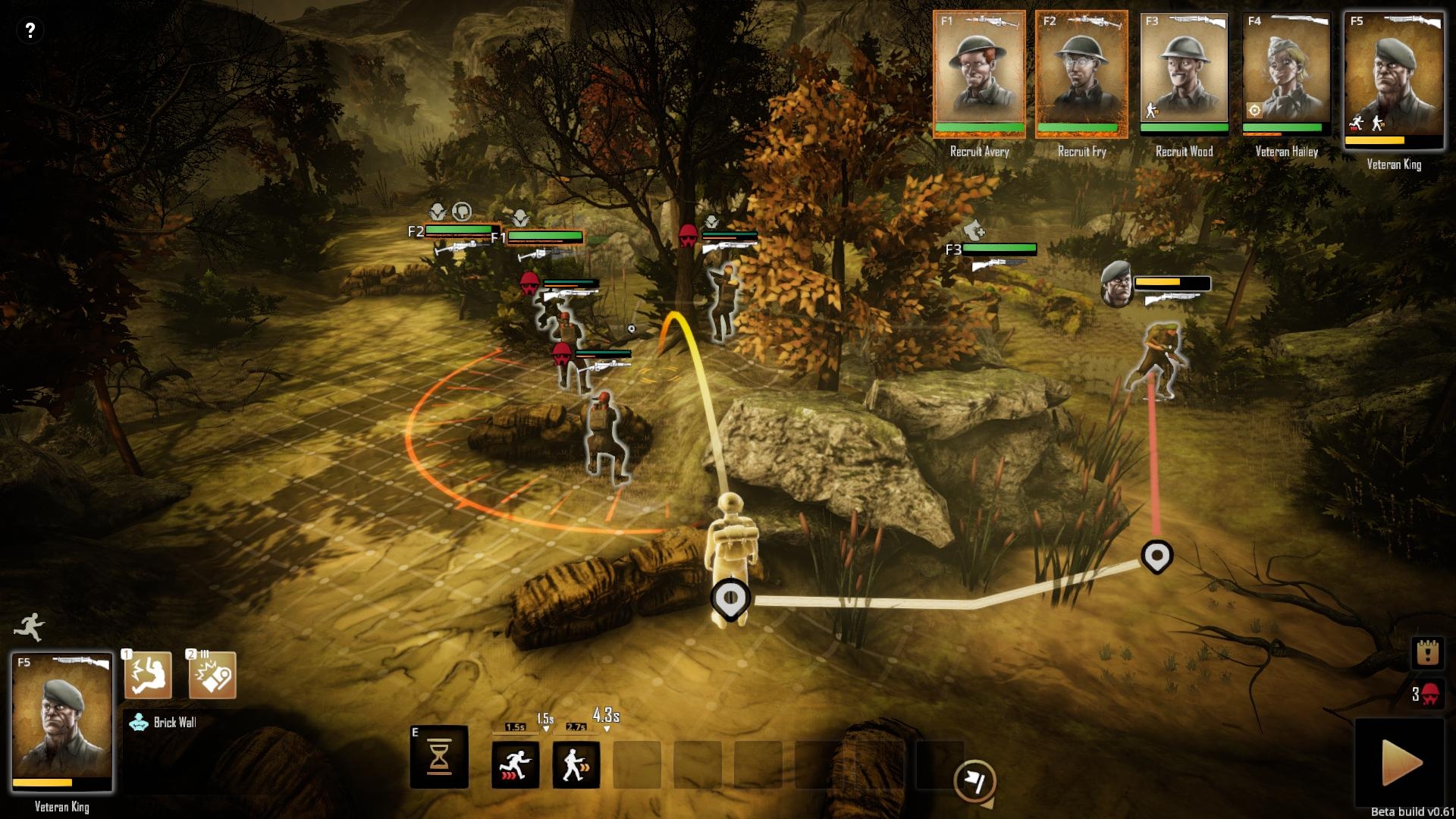 Видео: выполнение миссий и развитие бойцов в тактической RPG  Broken Lines