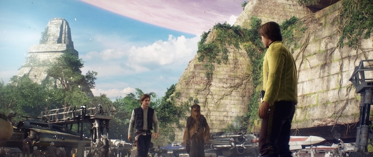 Кадр из трейлера Star Wars Battlefront II: The Rise of Skywalker