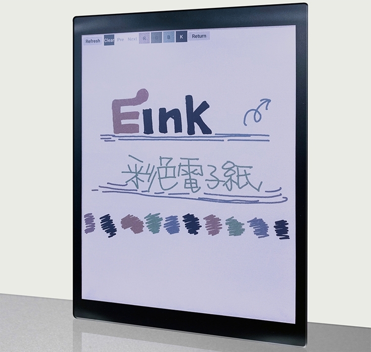 Вероятно, это новые цветные экраны E Ink Print-Color