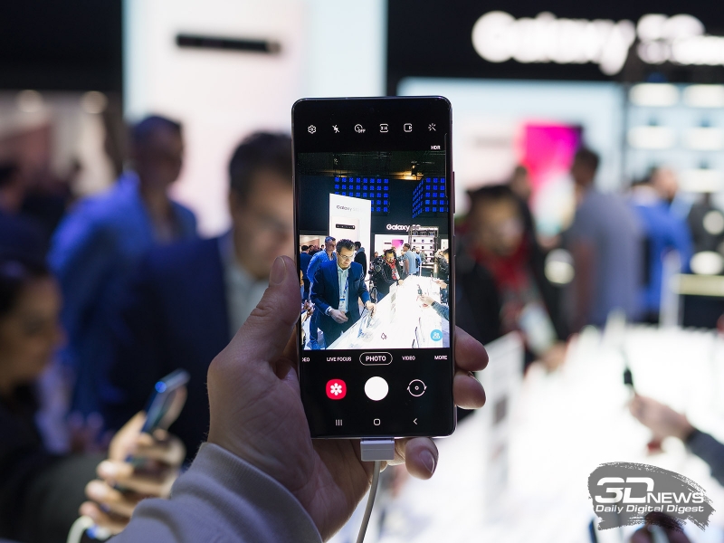 Съемка на Samsung Galaxy S10 Lite 