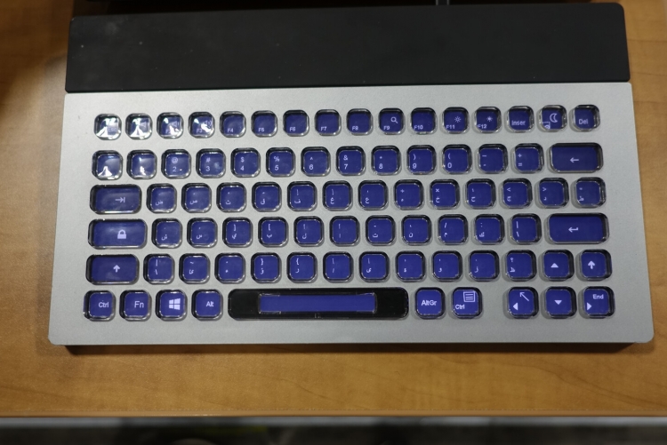 Прошлогодний вариант клавиатуры Nemeio