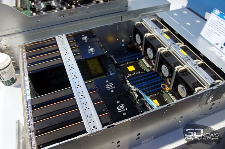 Система на базе PCIe-варианта NNP-T