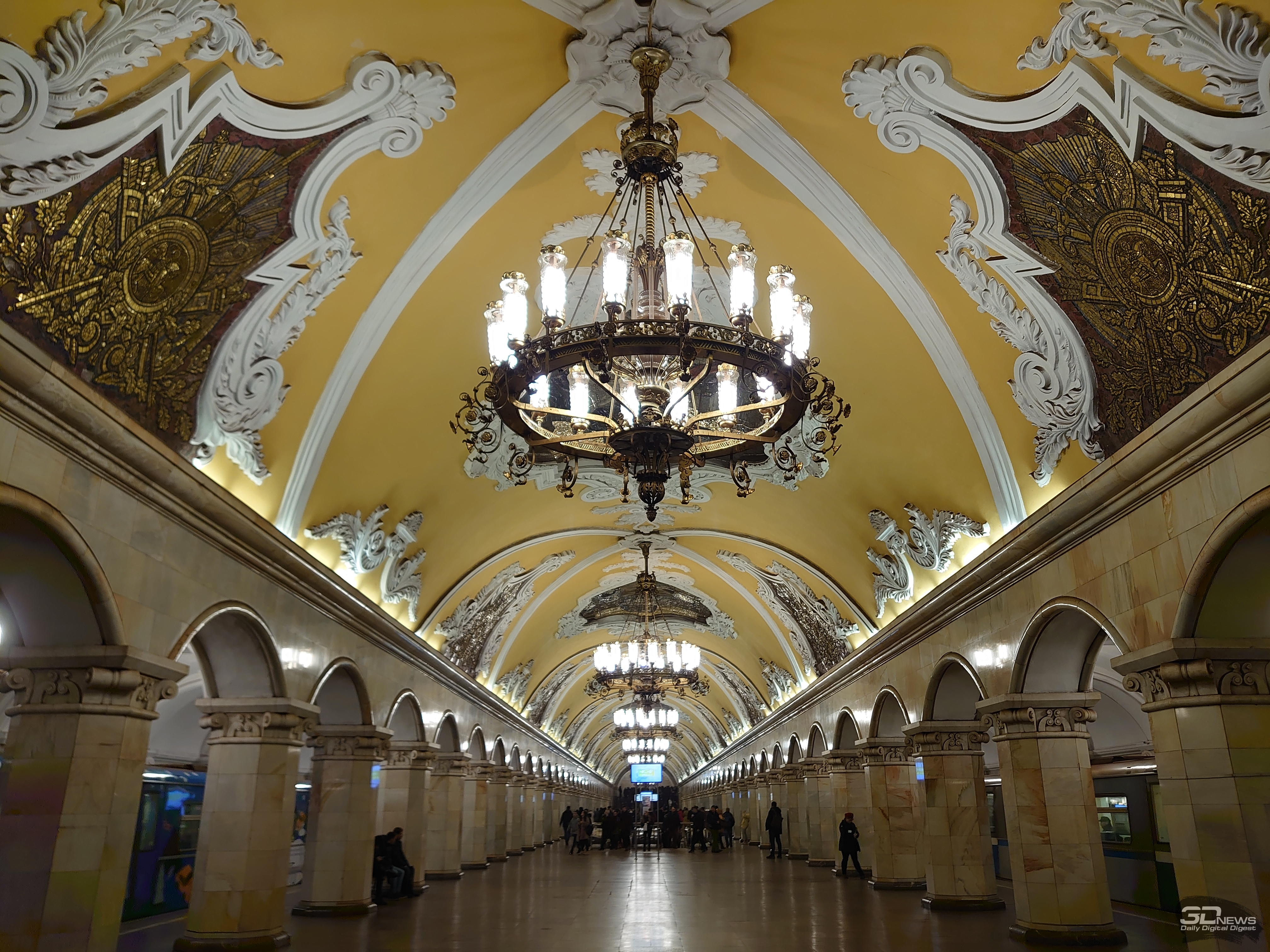Красивые фото метро москвы