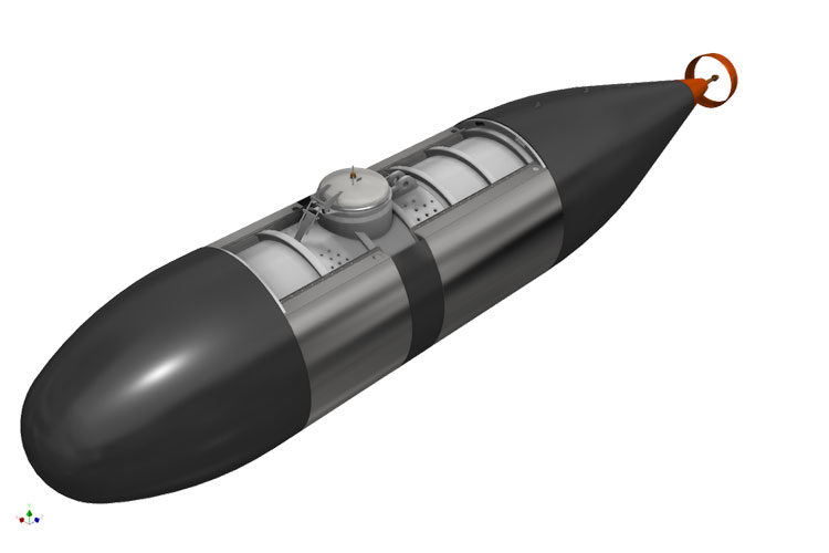  Проект большой беспилотной подводной лодки (MSubs) 