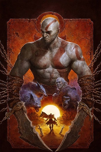  Обложка God of War: Fallen God 