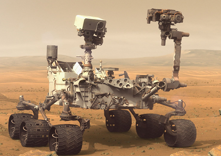 NASA рассказала, как марсоход Curiosity «чистит свои руки»